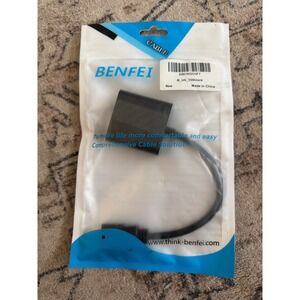 Benfei HDMI to VGA Adapter Male to Female Video Converter Black B_US_155black